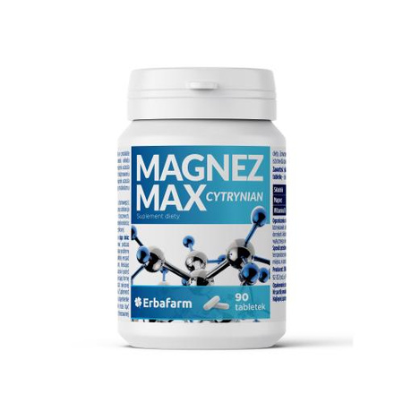 MagnezMax Cytrynian tabl. 90 tabl.
