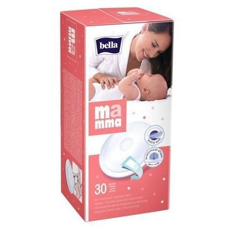 Wkładki laktacyjne BELLA MAMMA z przylepcem 30szt