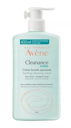 AVENE Cleanance Łagodzący krem oczyszczający 400ml