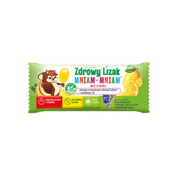 Zdrowy Lizak Mniam-Mniam o smaku cytrynowym 1 sztuka