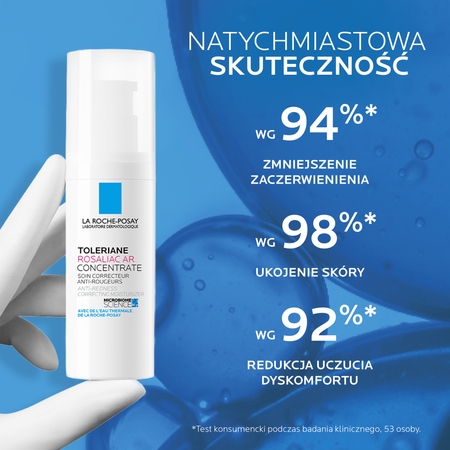 LA ROCHE-POSAY Toleriane Rosaliac AR CONCENTRATE kuracja przeciw zaczerwienieniom skóry, 40 ml