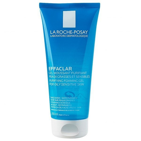 LA ROCHE-POSAY EFFACLAR Żel oczyszczający do skóry tłustej i wrażliwej 200ml