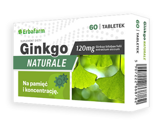 Ginkgo Naturale, 60 tabletek