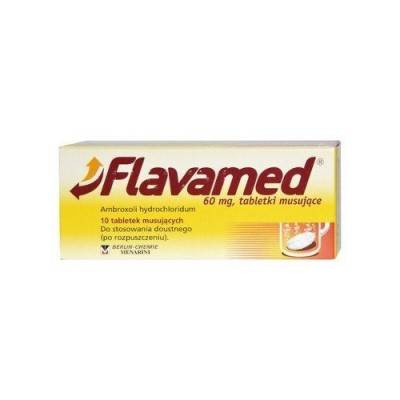 Flavamed 60 mg, 10 tabletek musujących 