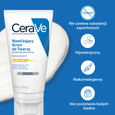 CeraVe Nawilżający Krem do twarzy SPF 25 52 ml