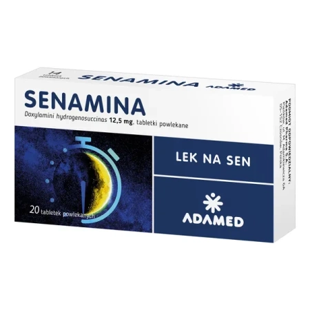 SENAMINA 12,5 mg, 20 tabletek powlekanych
