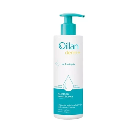 OILLAN Derm+ Szampon nawilżający 180 ml