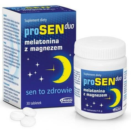 ProSEN Duo melatonina z magnezem 30tabl.