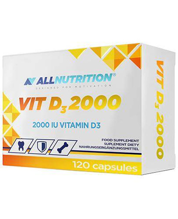 Allnutrition  VIT D3 2000 120 kapsułek