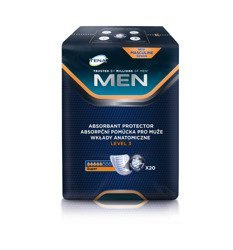 TENA Men Super, wkłady anatomiczne, 20 sztuk