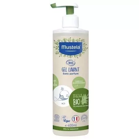 MUSTELA BIO Żel do mycia ciała i włosów 400 ml