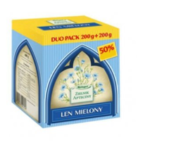 Len mielony DUO PACK 400 g