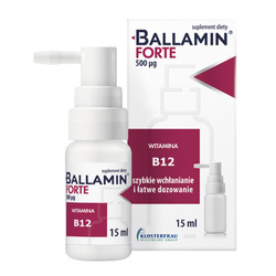 Ballamin Forte Witamina B12 spray do ust, 15 ml