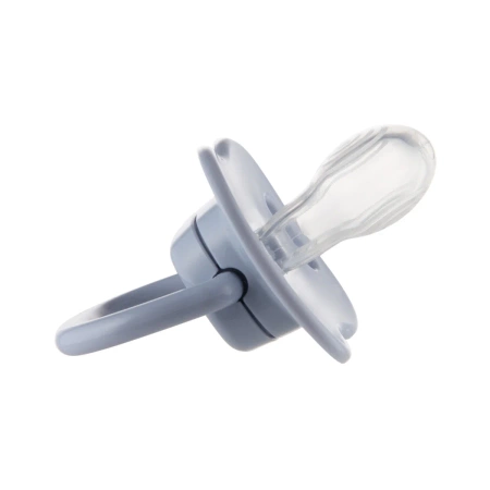 Canpol babies Smoczek usp. silikonowy 6-18m symetryczny CUTE ANIMALS niebieski