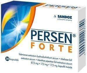 Persen forte, 20 kapsułek,