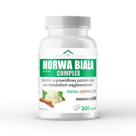 Domowa Apteczka Morwa Biała Complex 200szt