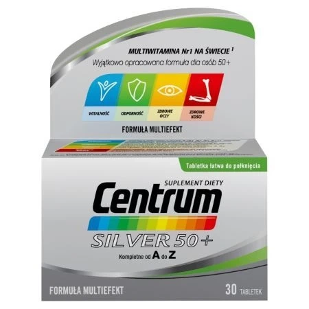 Centrum Silver 50+, 30 tabletek