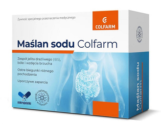 COLFARM Maślan Sodu 30 kapsułek