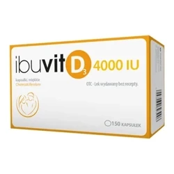 Ibuvit D3 4000 IU, 150 kapsułki miękkie