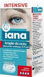 IANA INTENSIVE krople do oczu intensywnie nawilżające 0,3% 10m