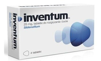 Inventum tabletki do rozgryzania i żucia 25mg 4 tabl.