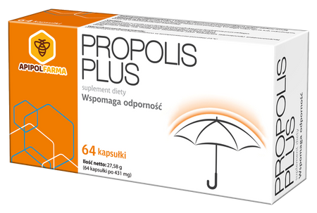 Propolis Plus 64 kapsułek