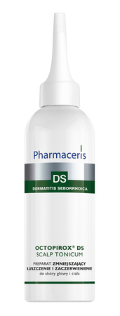 PHARMACERIS DS Preparat zmniejszający łuszczenie i zaczerwienienie do skóry głowy i ciała, 100ml