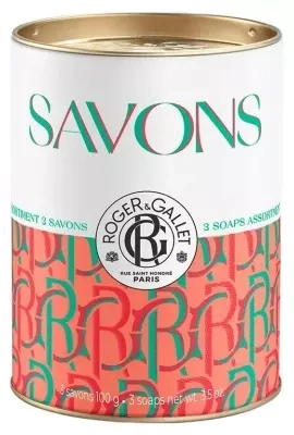 Roger & Gallet Savons Zestaw F/O/L 3X100g