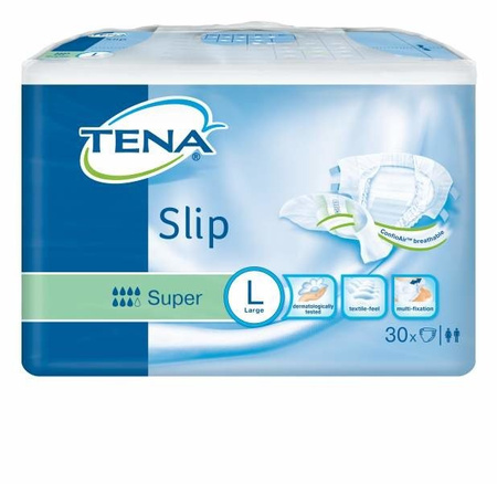 Pieluchomajtki TENA SLIP Super Large 30 szt.