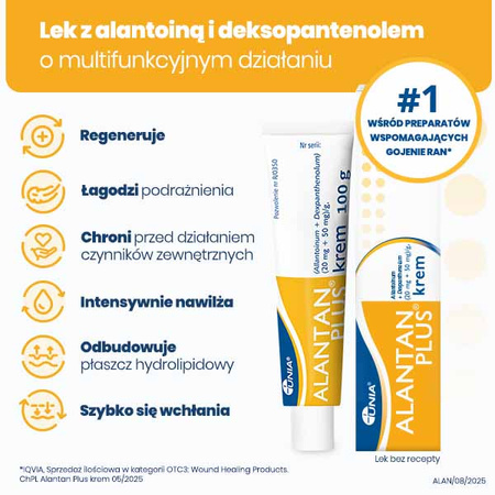 Alantan Plus krem (20mg+50mg)/g 100 g