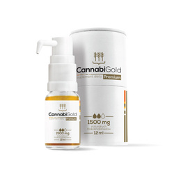 CannabiGold Premium 1500 olej 12 ml