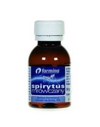 Farmina Spirytus mrówczany roztwór na skórę, 50g