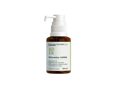 Formula CannabiGold Witamina ADEK olej 30m