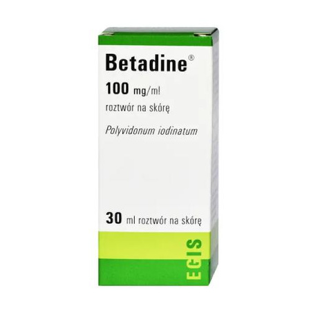 Betadine roztwór na skórę 100mg/ml,  30ml 