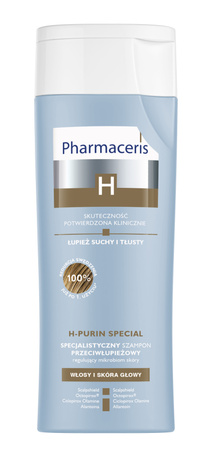 PHARMACERIS H-PURIN SPECIAL Szampon przeciwłupieżowy, 250ml