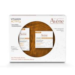 AVENE VITAMIN ACTIV Cg Zestaw Serum korygująco-rozjaśniające, 30ml + Krem intensywnie rozświetlający, 50ml