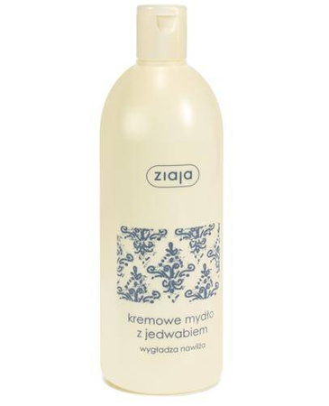 ZIAJA Kremowe Mydło z Jedwabiem, 500 ml