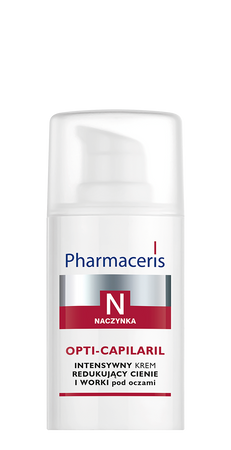 PHARMACERIS N OPTI-CAPILARIL Intensywny krem redukujący cienie i worki pod oczami, 15ml 