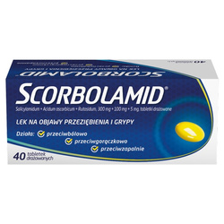 Scorbolamid, 40 tabletki drażowwane