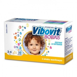 Vibovit Bobas waniliowy 30 saszetek, 