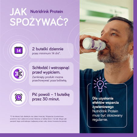 Nutridrink Protein o smaku brzoskwinia-mango 4x125 ml 