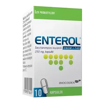 Enterol 250 mg, 10 kapsułek