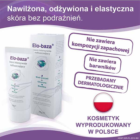 Elo-baza Krem intensywnie natłuszczający 75g