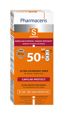PHARMACERIS S Ultra ochronny krem do twarzy SPF50+, 50ml 