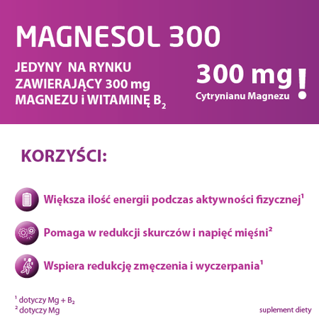 Magnesol 300 granulat do sporządzania roztwór do ustny *20 saszetek