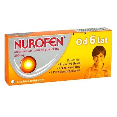 Nurofen 200 mg x 6 tabl.