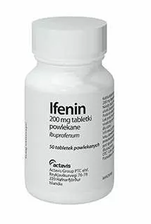 Ifenin tabletki powlekane 0,2 g, 50 tabletek