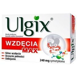 Ulgix Wzdęcia Max 15 kapsułek