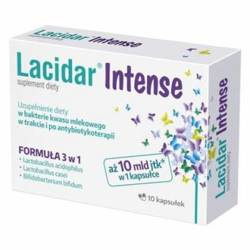 Lacidar Intense 300mg, 10 kapsułek