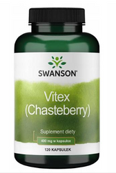 SWANSON Chasteberry 400 mg, 120 kapsułek